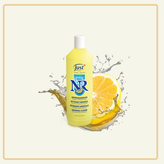 Just Universal Cleaner citrus fresh biodegradable formula for grease dirt and grime removal