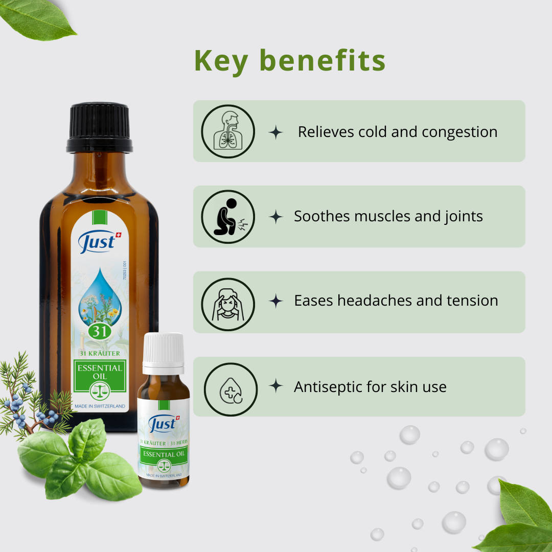 31 Herbal Essential Oil