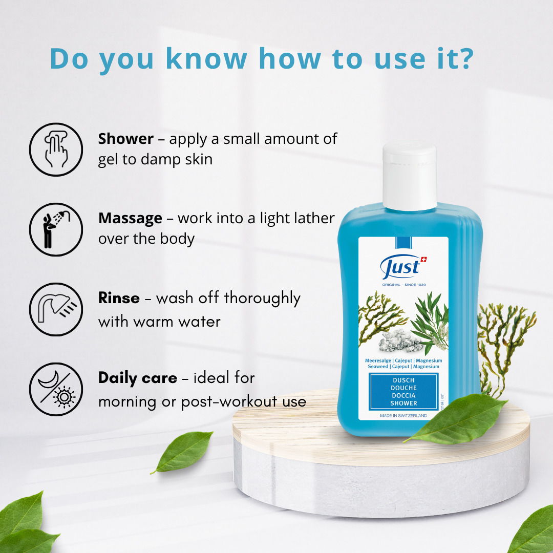 Shower Gel Seaweed Cajeput Magnesium