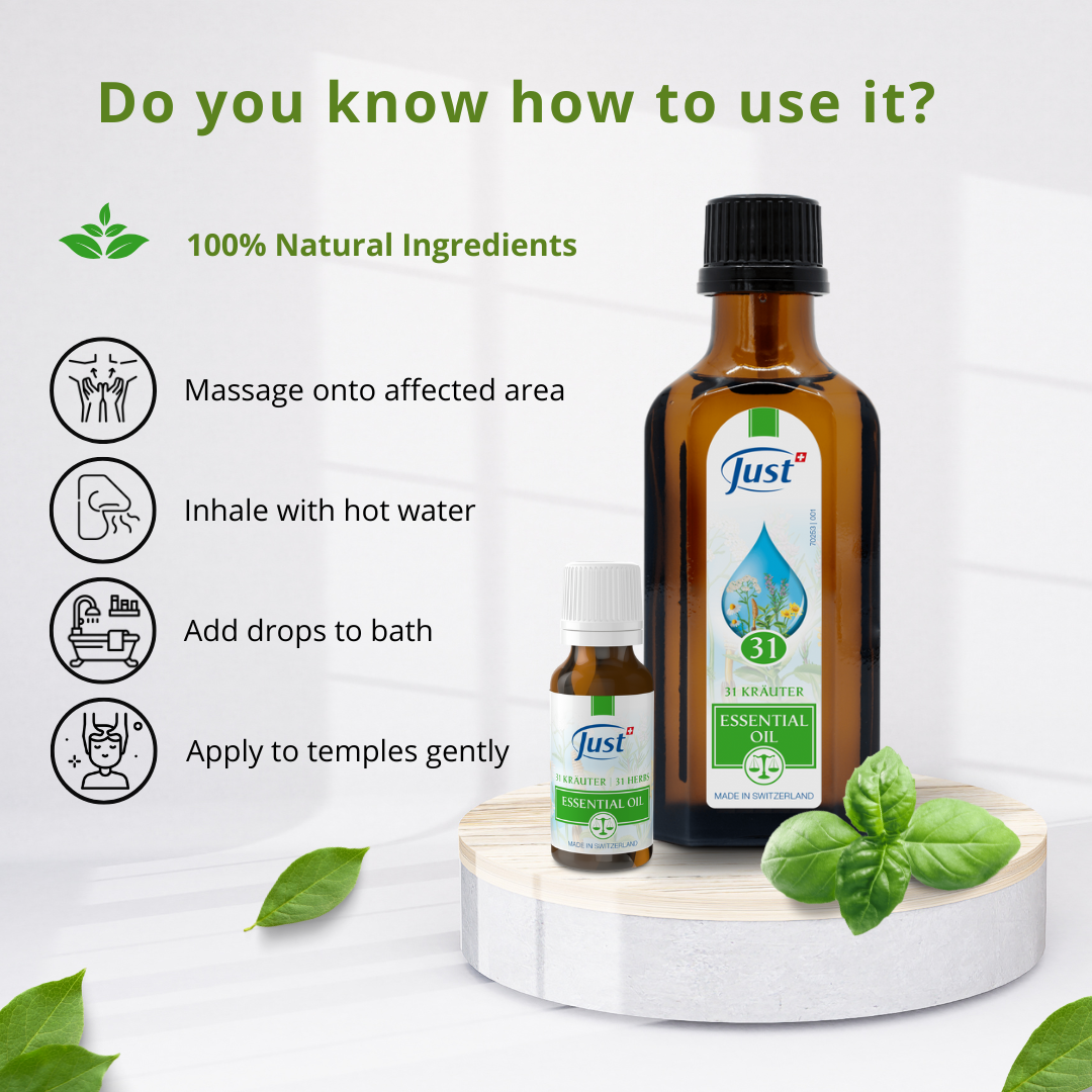31 Herbal Essential Oil