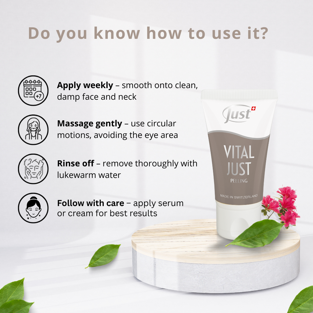 VITAL JUST Peeling/exfoliant