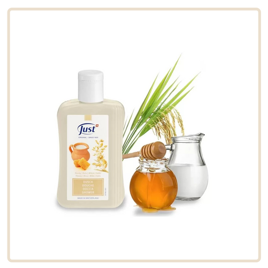 Shower Gel Honey, Rice, Milk and Oat