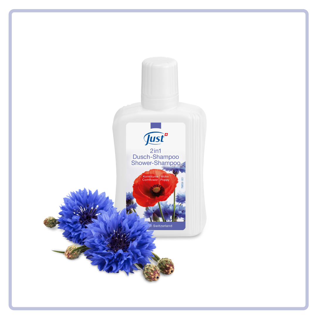 Shower-Shampoo 2in1 Cornflower & Poppy
