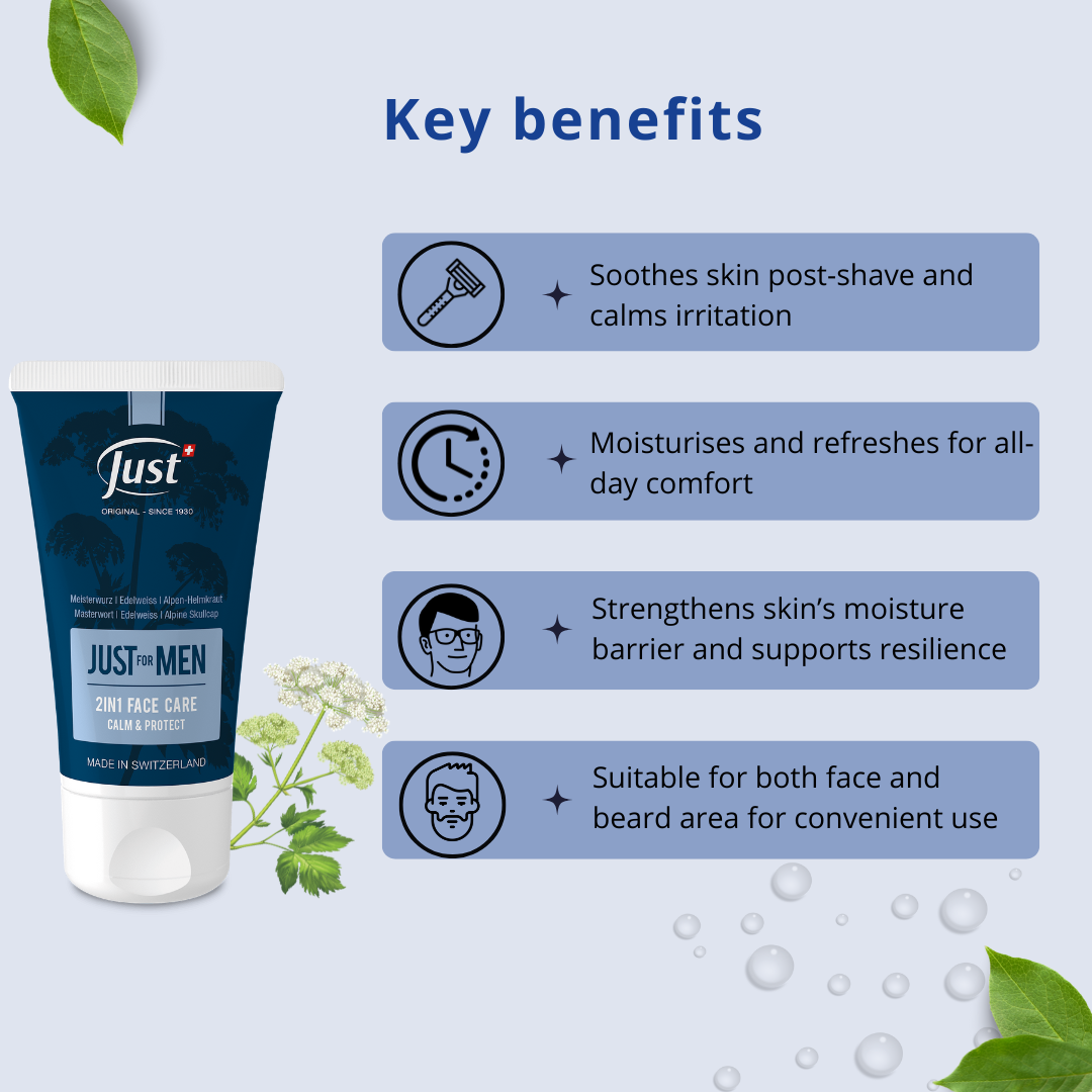 'Just For Men' 2in1 Face Care