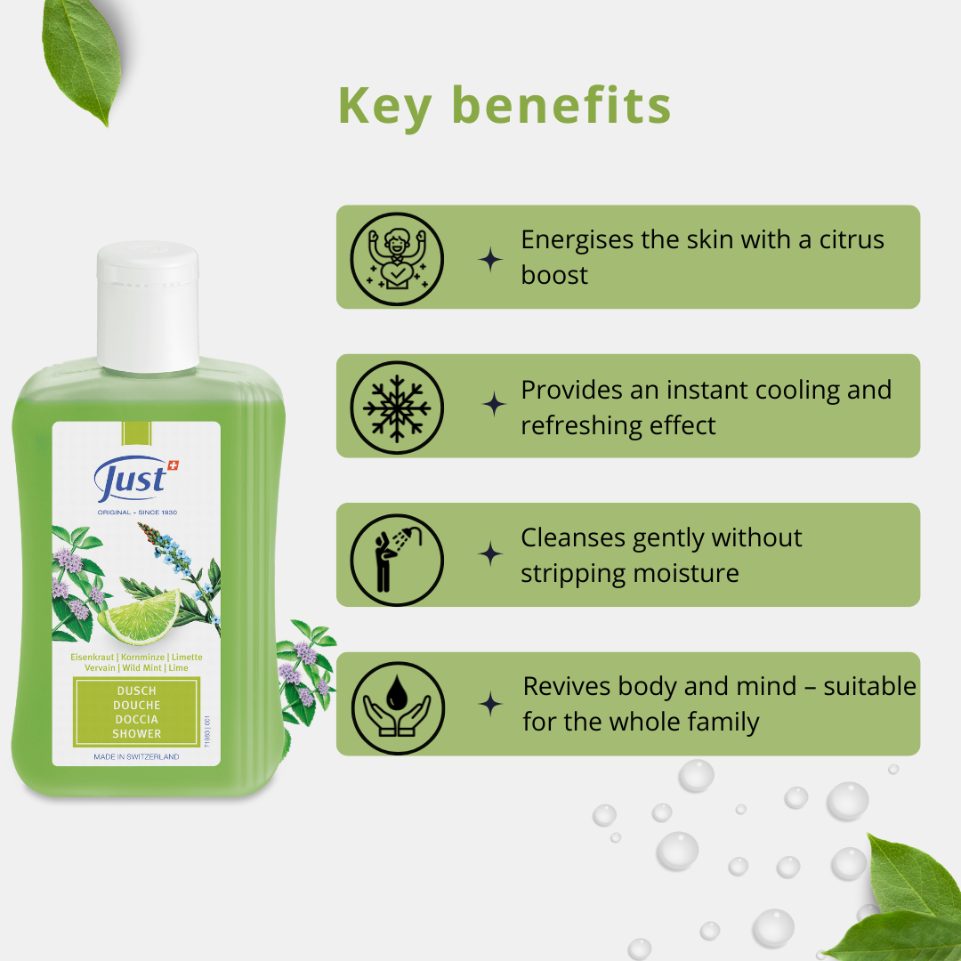 Shower Gel Verbena, Wild Mint and Lime