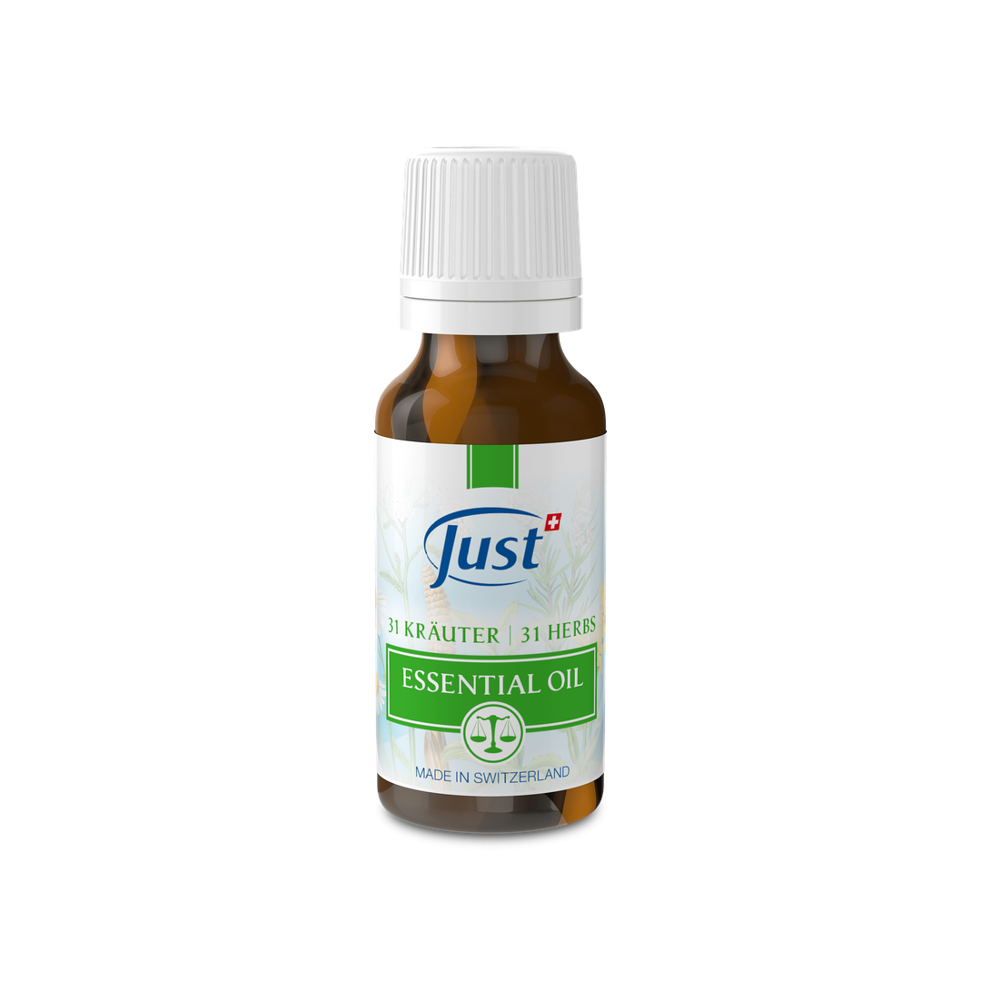 31 Herbal Essential Oil ingredients include eucalyptus rosemary lavender peppermint and clove oils
