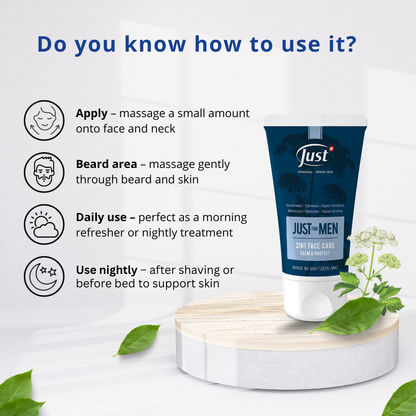 'Just For Men' 2in1 Face Care