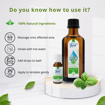 31 Herbal Essential Oil