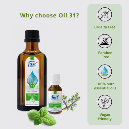 31 Herbal Essential Oil