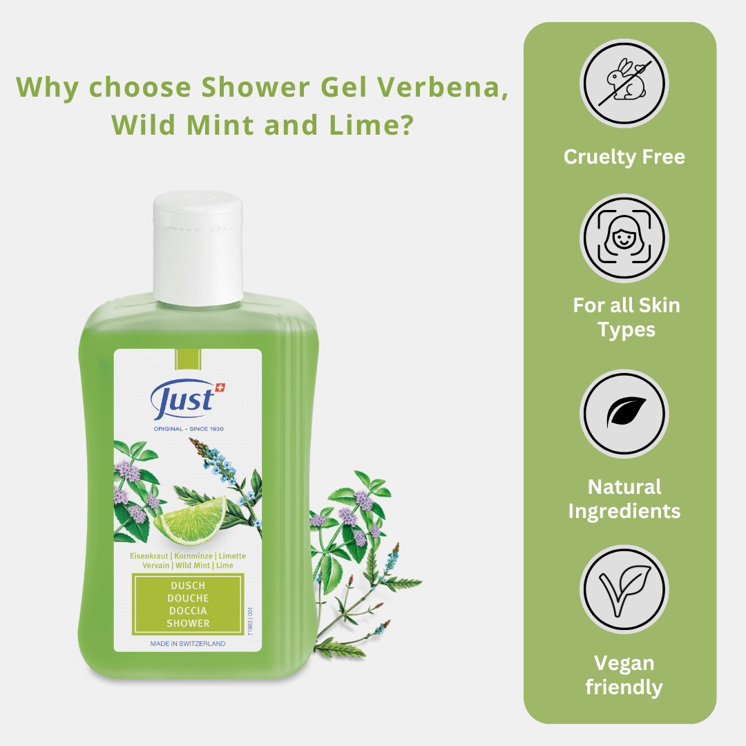 Shower Gel Verbena, Wild Mint and Lime