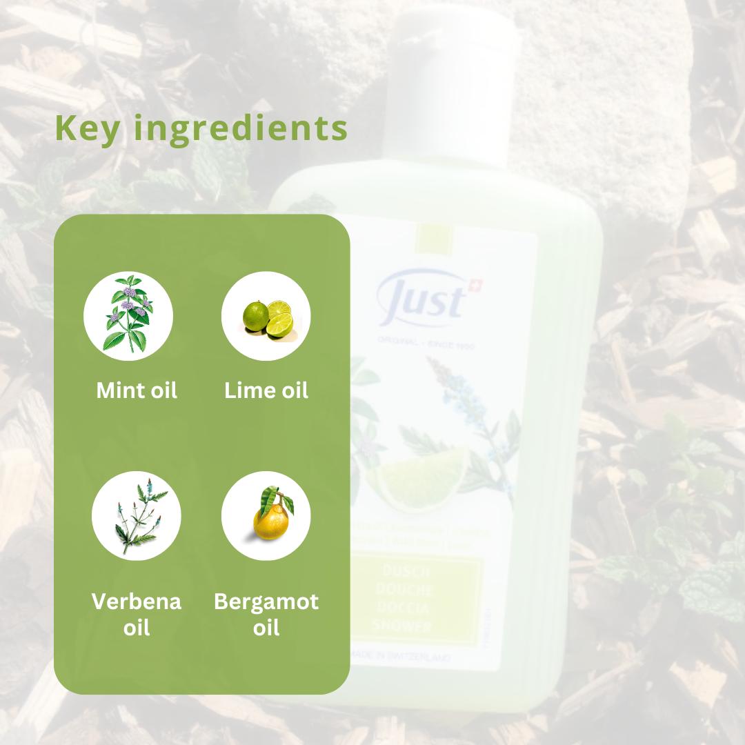 Shower Gel Verbena, Wild Mint and Lime