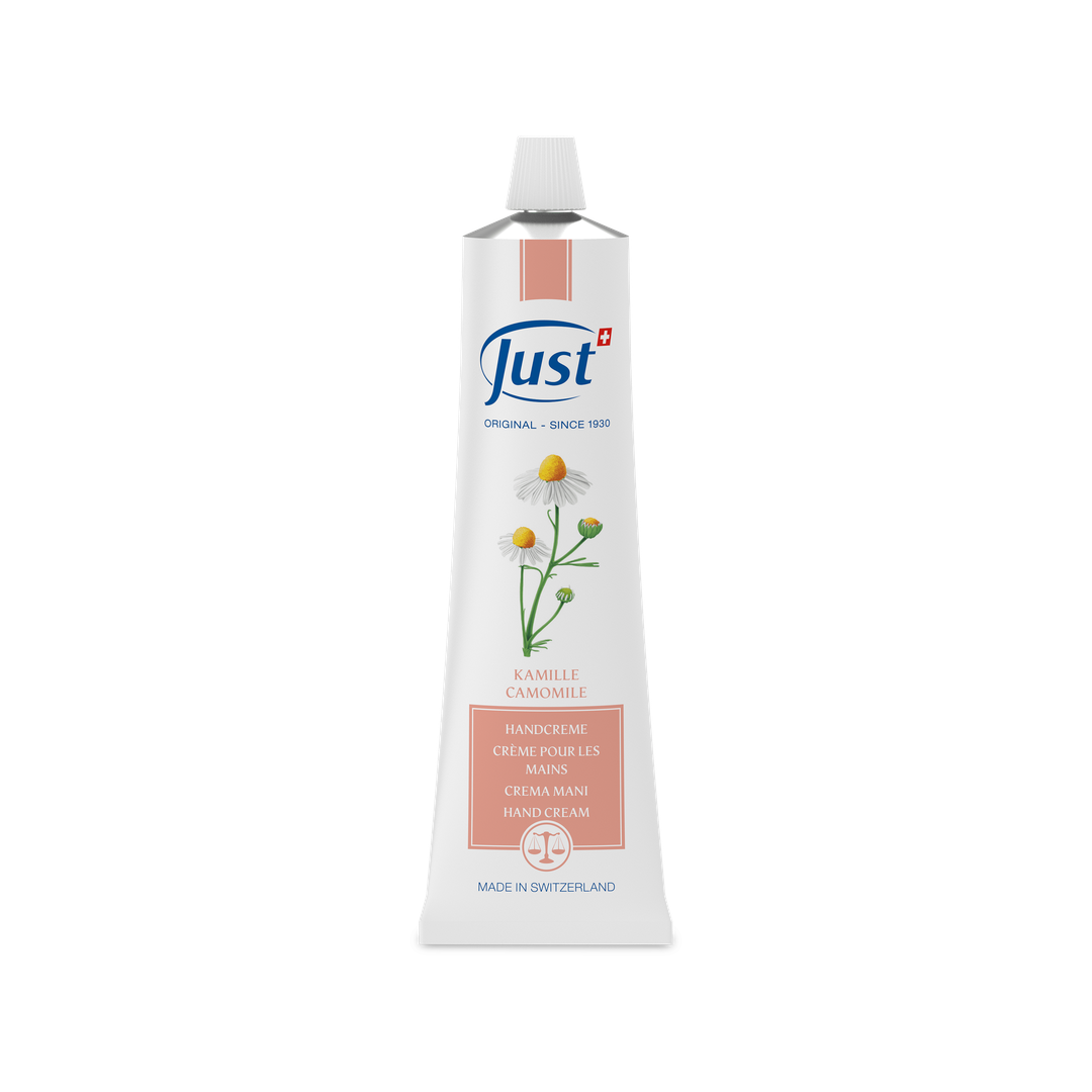 Chamomile Hand Cream Swiss herbal moisturising cream with chamomile and St John’s wort